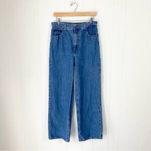 Levi's Jeans Womens 29 Blue High Waisted Straight Medium Wash Denim Pant 29 X 31